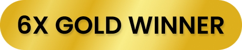 6X Gold Winner badge